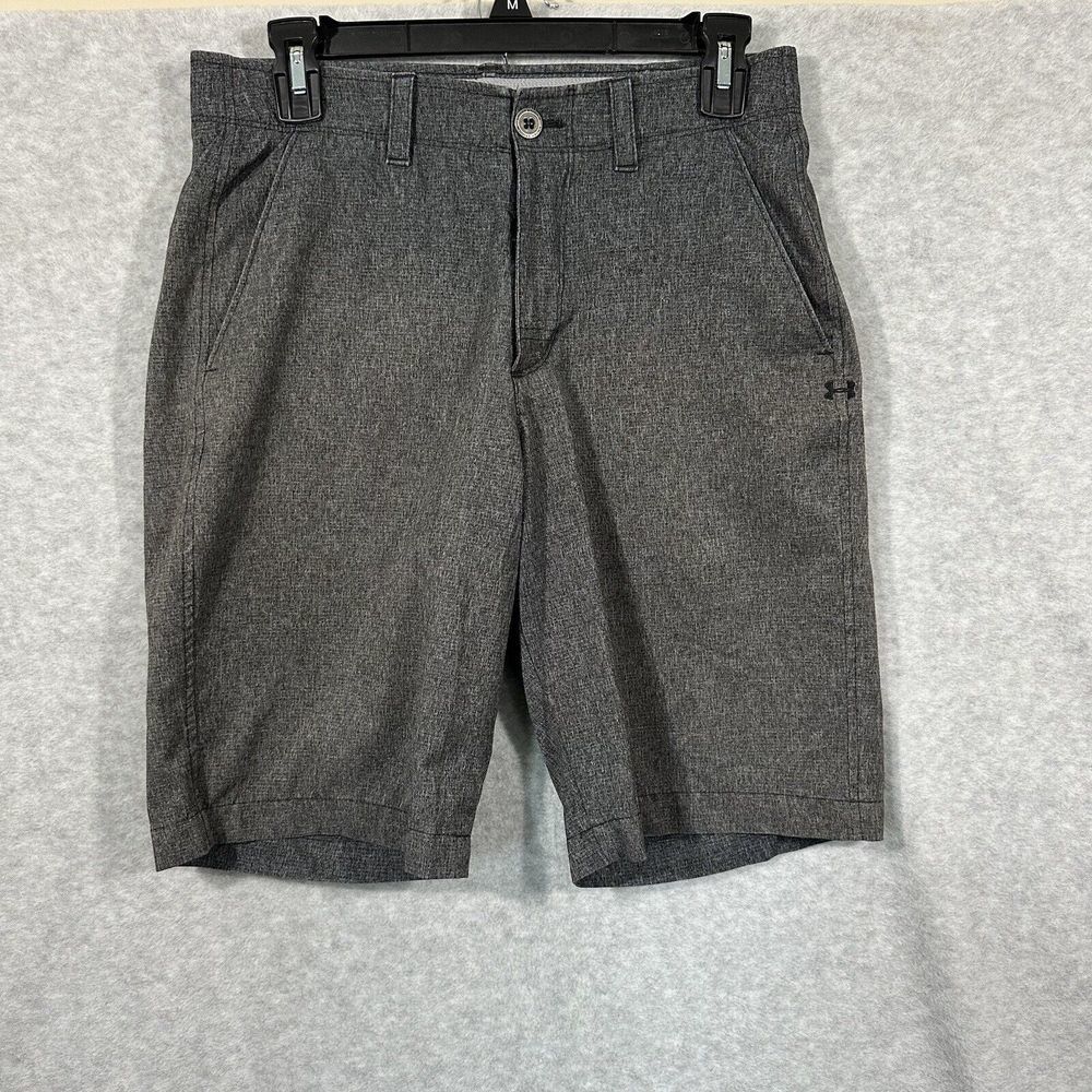 Under Armour Match Play Golf Shorts Mens‎ 30 Grey Chino Heatgear Loose